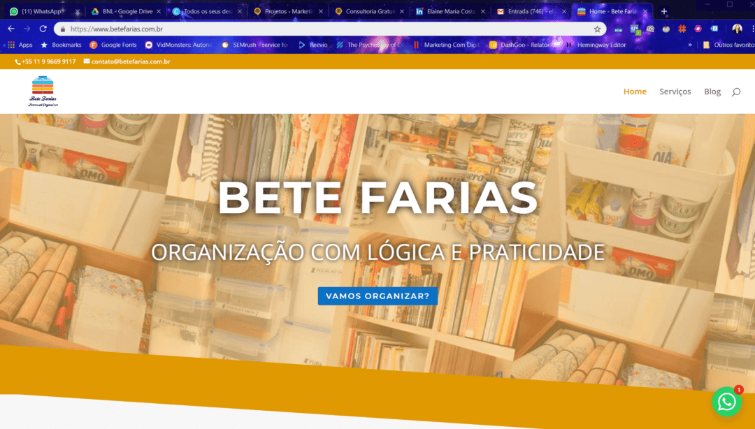 Bete Farias (Personal Organizer)